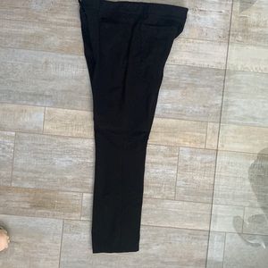 WHBM black slim leg pant